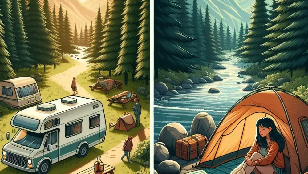 acampada libre